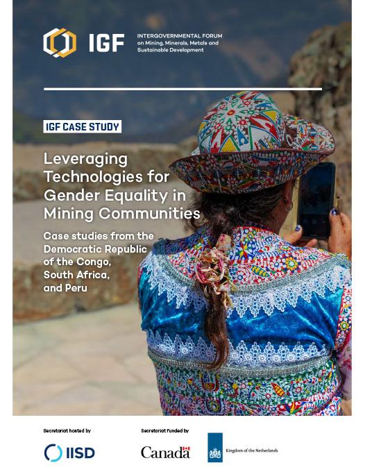 IGF Case Study: Leveraging Technologies for Gender Equality in Mining Communities