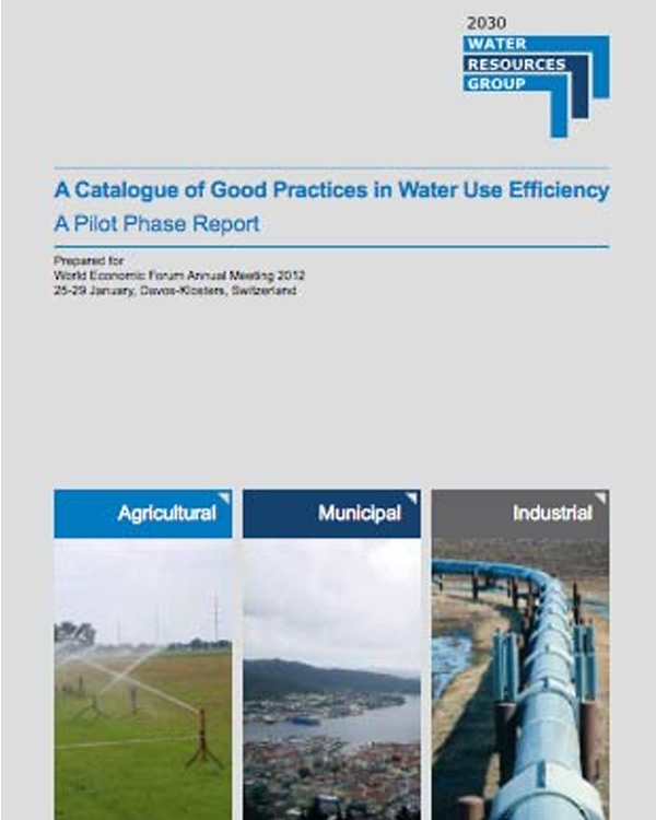 A Catalogue of Good Practices in Water Use Efficiency
