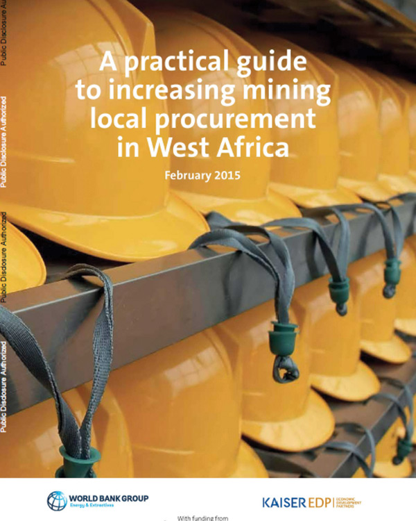A Practical Guide to Increasing Mining Local Procurement in West Africa