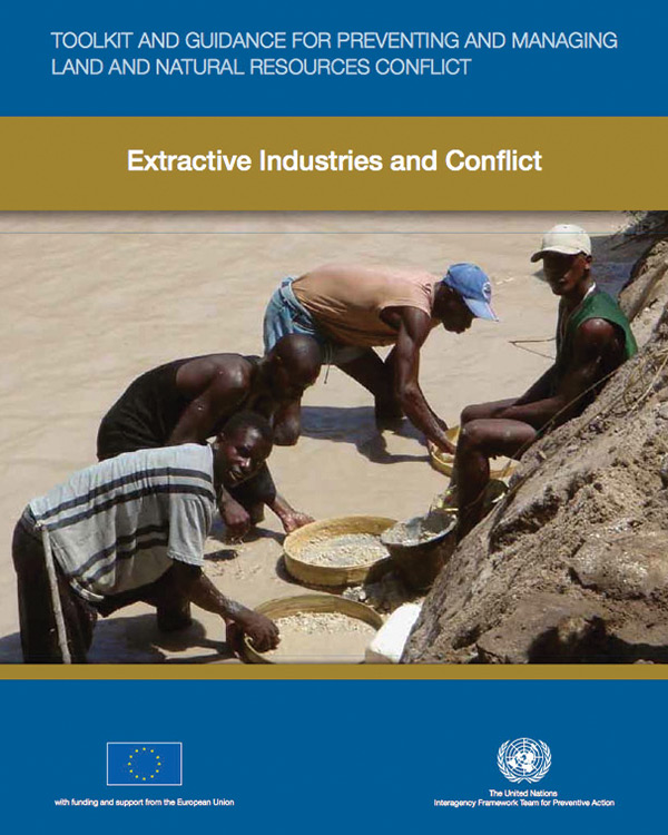 Toolkit and Guidance for Preventing and Managing Land and Natural Resources Conflict