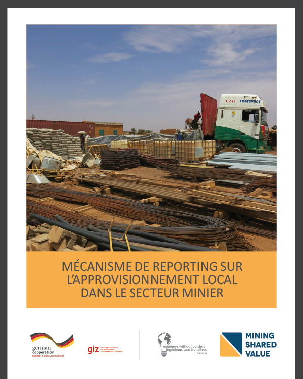 [French Version] Mécanisme de reporting sur l’approvisionnement local dans le secteur minier